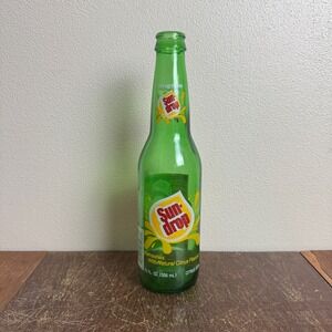 Sun Drop Soda Bottle Dale Earnhardt Rookie of the Year 1979 Green‎ Glass